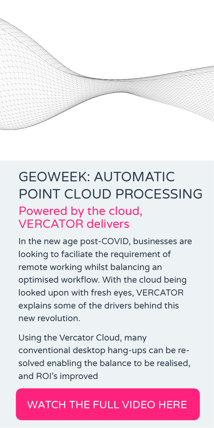 GEOWEEK: AUTOMATIC POINT CLOUD PROCESSING