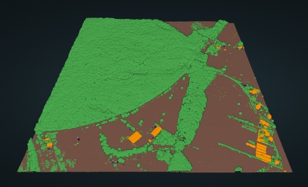 point cloud rural classification